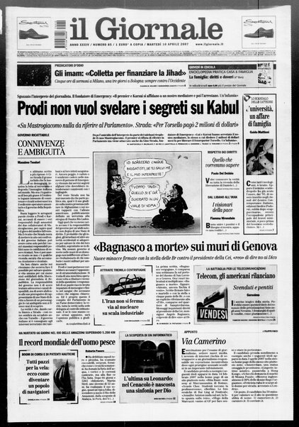 Il giornale : quotidiano del mattino